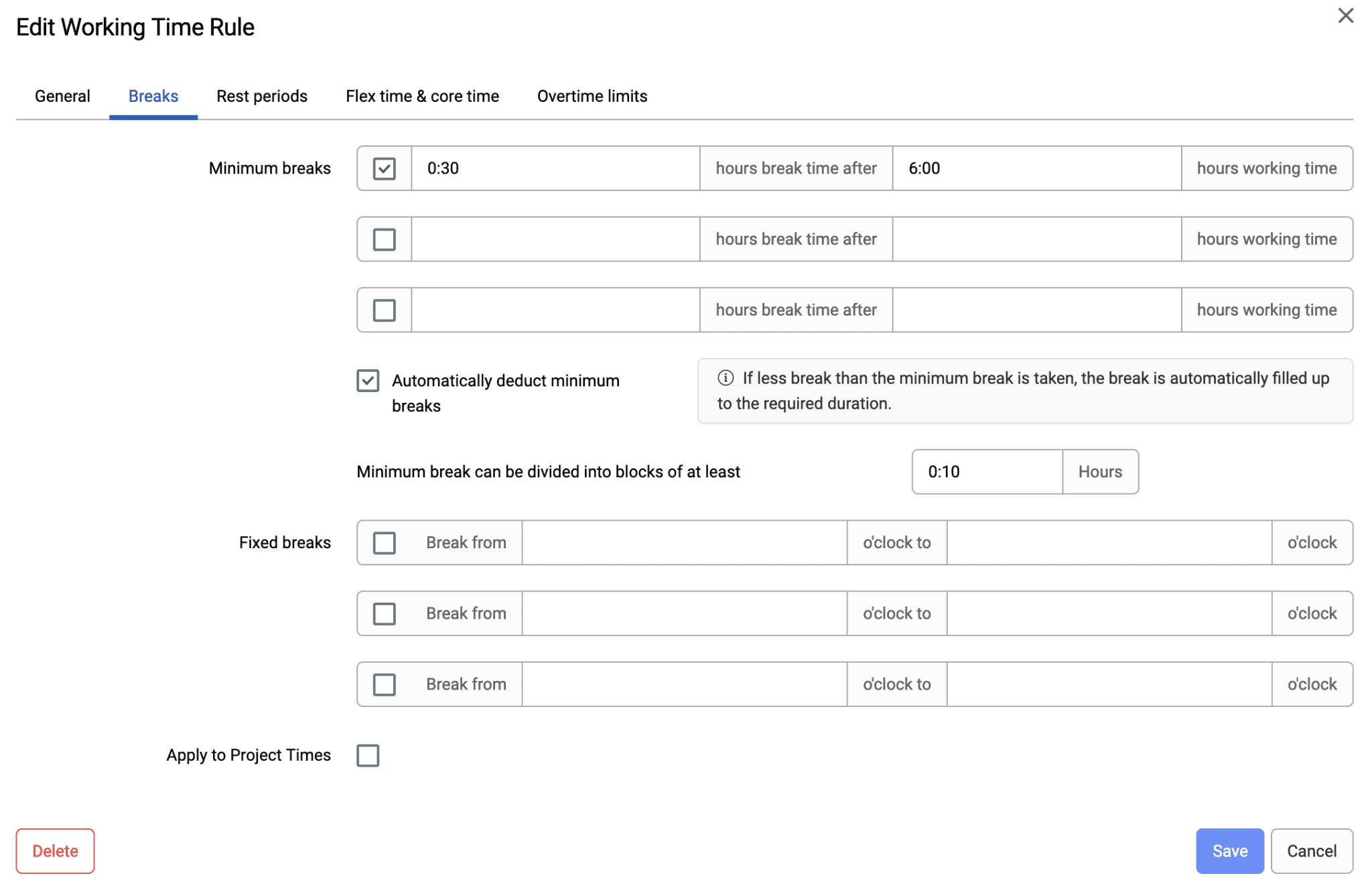 Online Employee Time Clock for SME