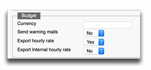 exporting hourly rates is now possible