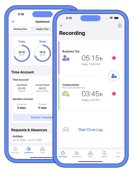 timr iOS app