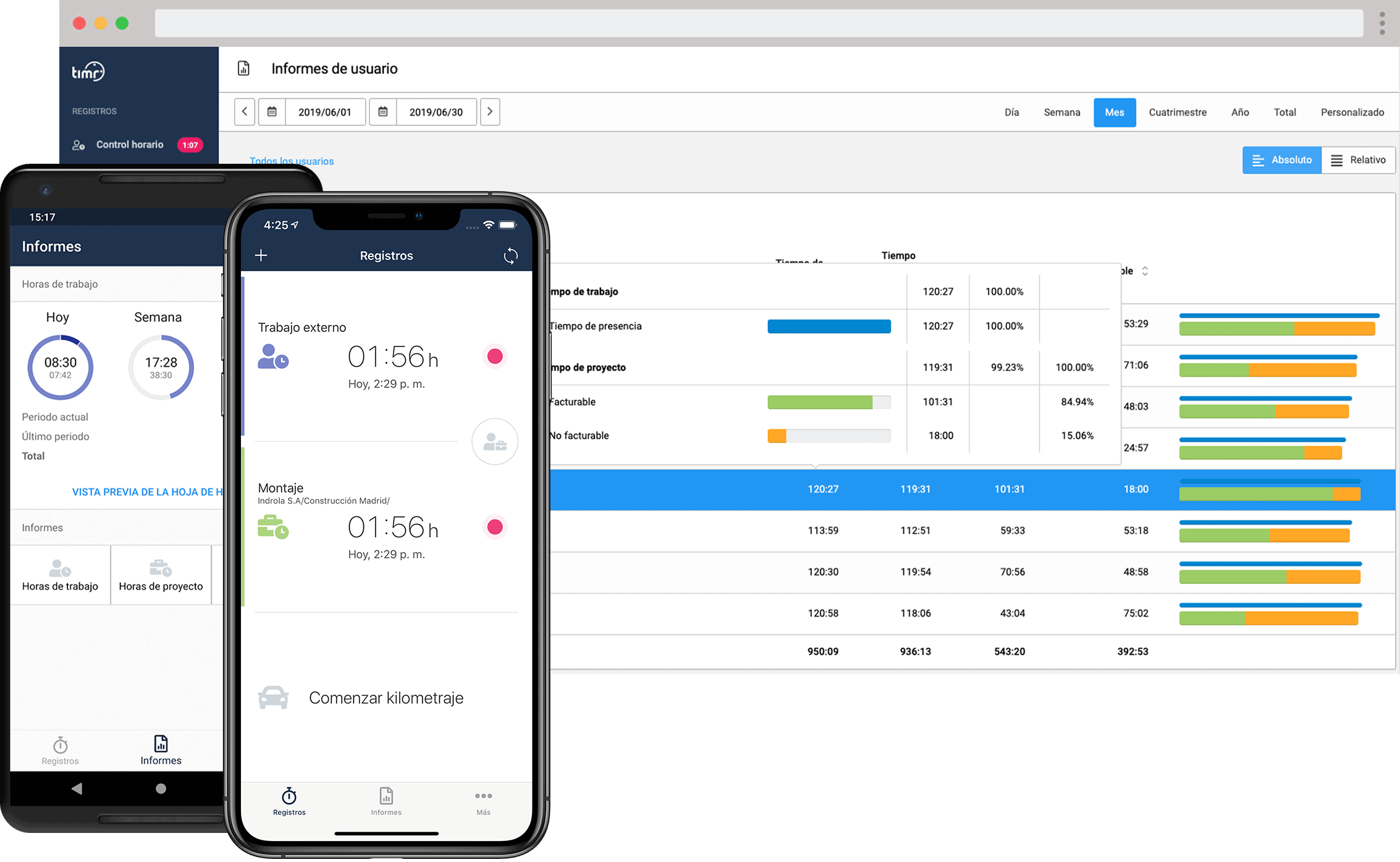 app control horario