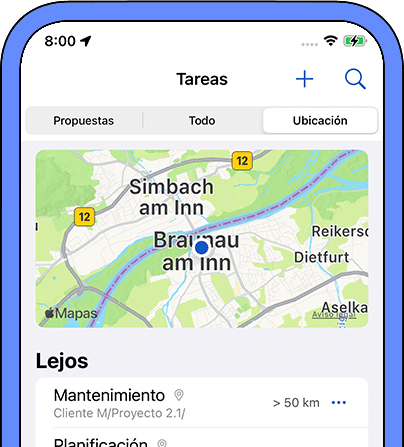 tareas registro horario mediante una app timr