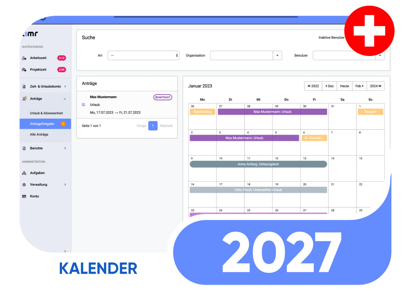 feiertage schweiz 2027