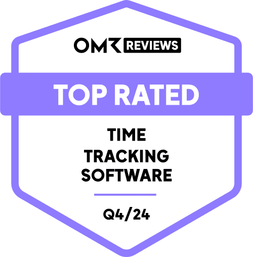 OMR Top Rated Badge Zeiterfassung