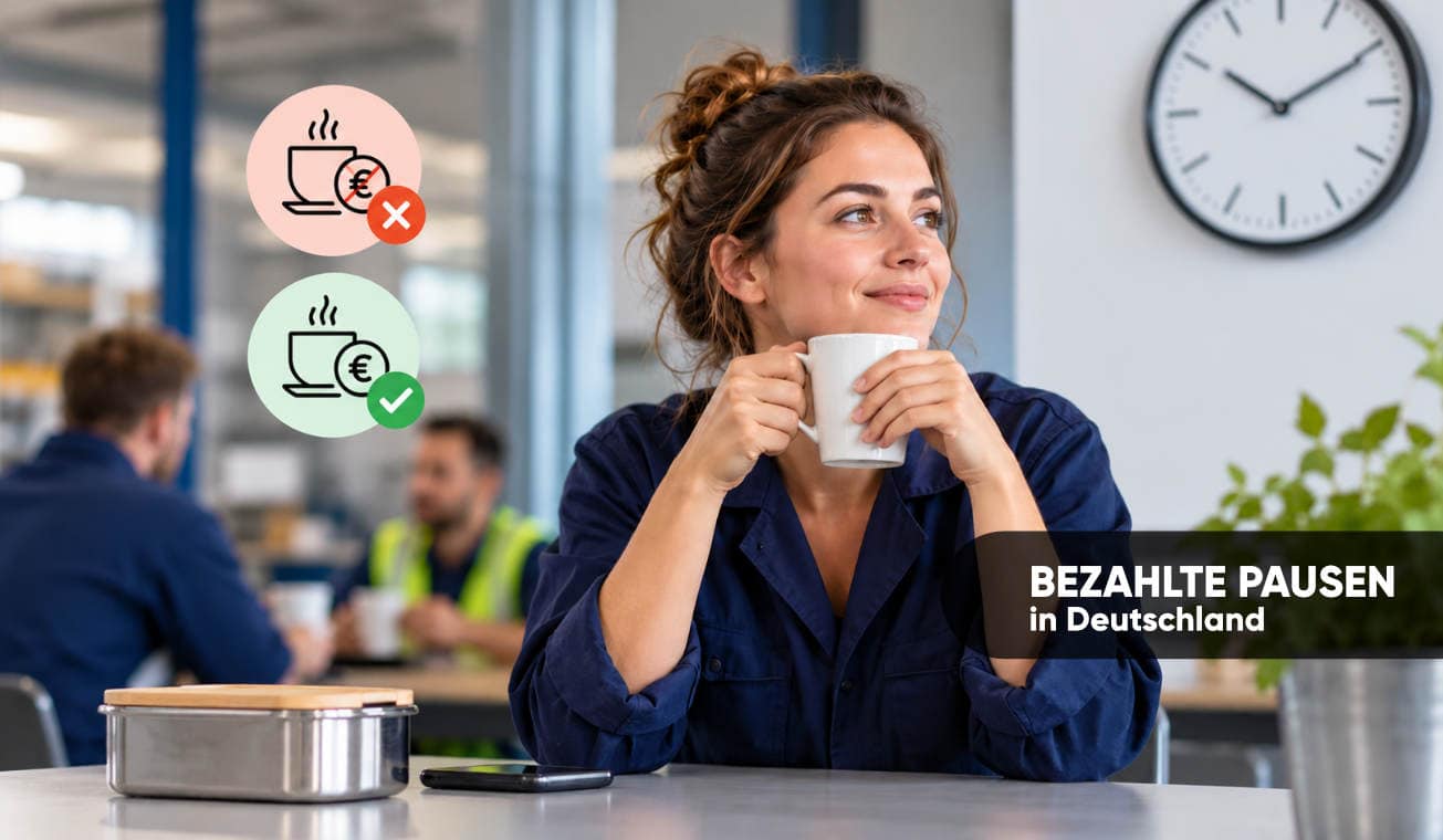 Bezahlte Pausen in Deutschland