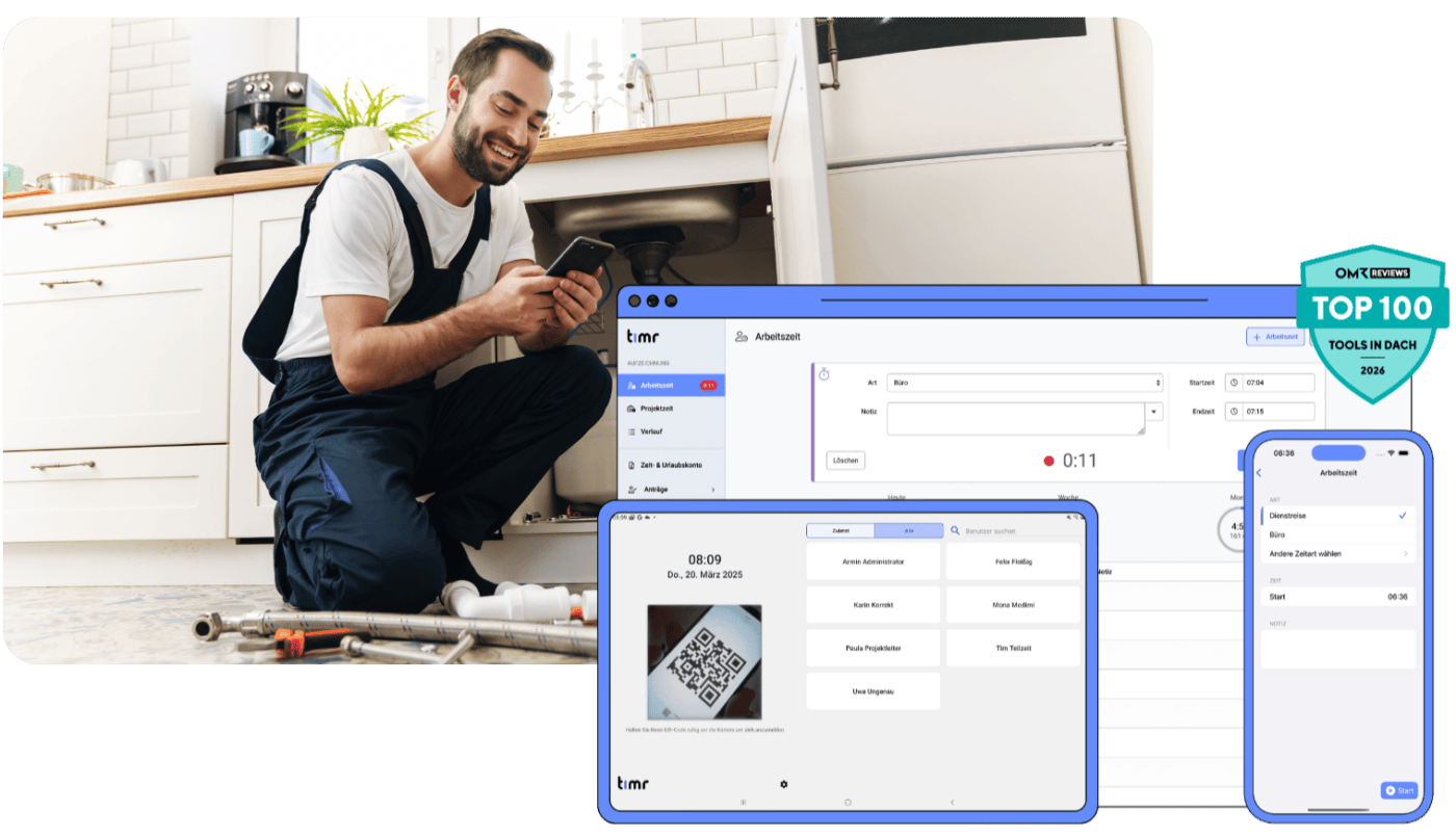 Zeiterfassung handwerker