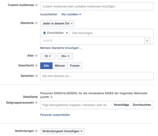 Facebook Ads Audience