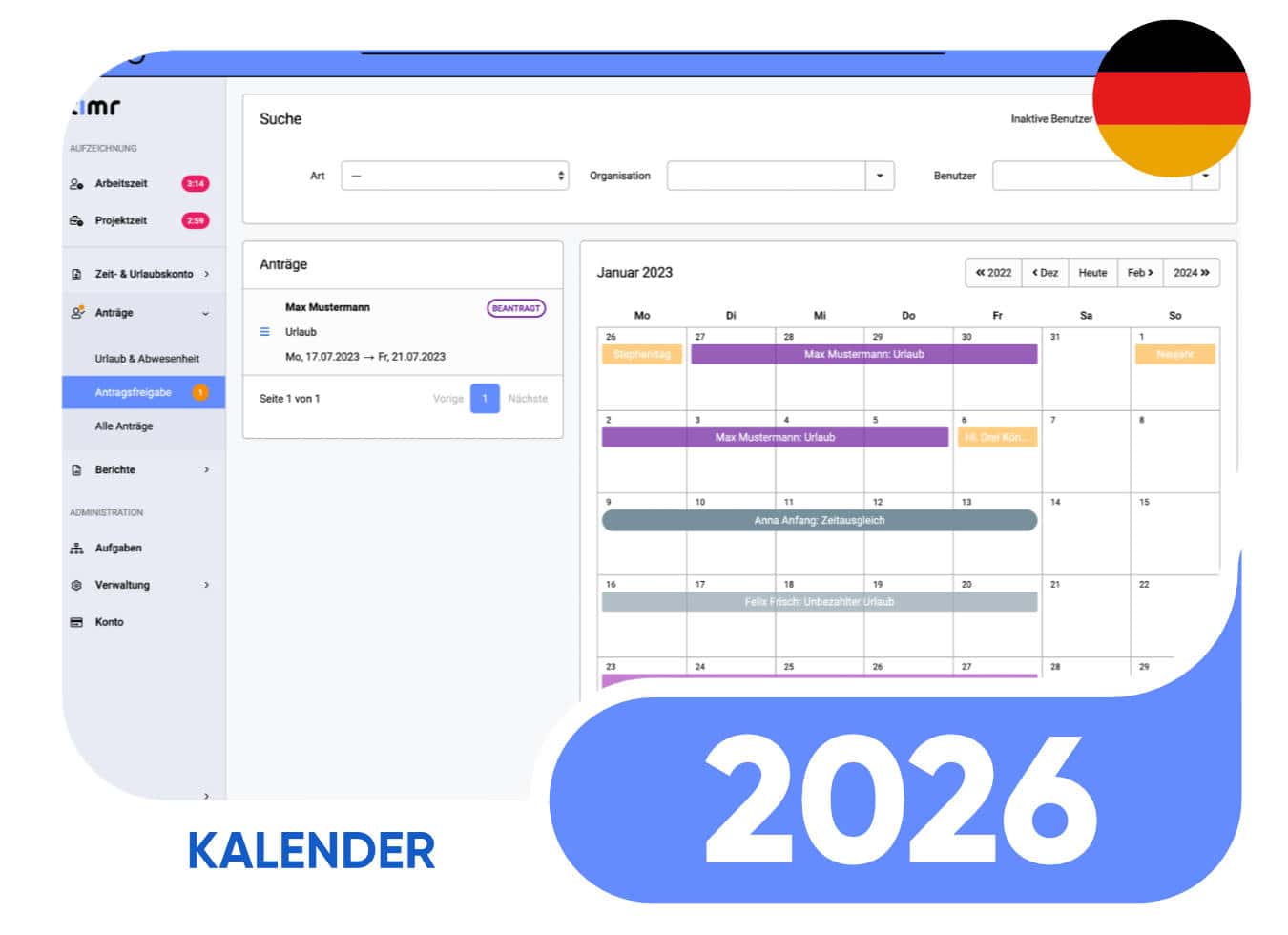 Feiertage Deutschland 2026