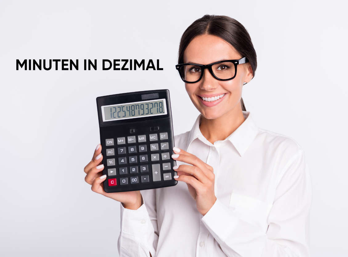 Umrechnung von Minuten in Dezimal