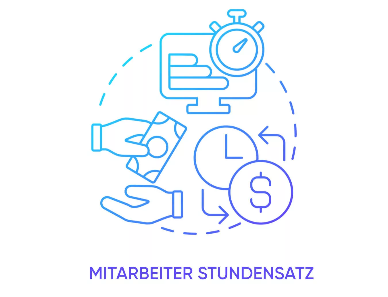 Mitarbeiter Stundensatz