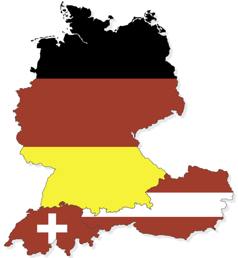 Österreich, Deutschland, Schweiz - DACH 