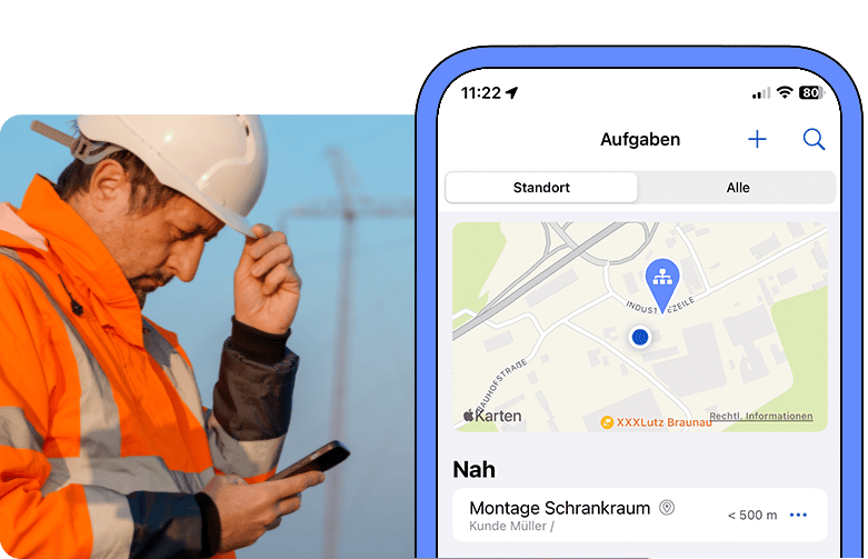 Standortbasierte Aufgabenvorschläge