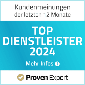 Proven Expert Top Dienstleister 2024 Badge