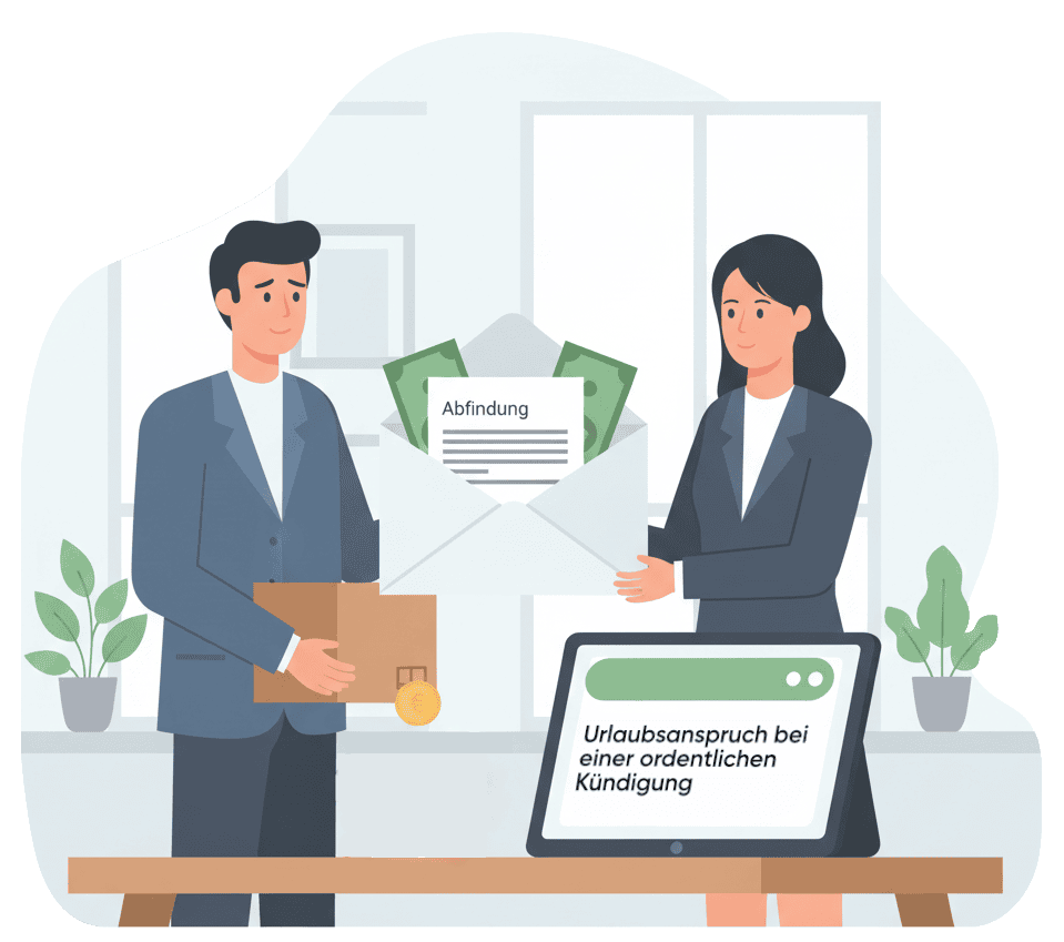 Urlaubsanspruch bei einer ordentlichen Kündigung
