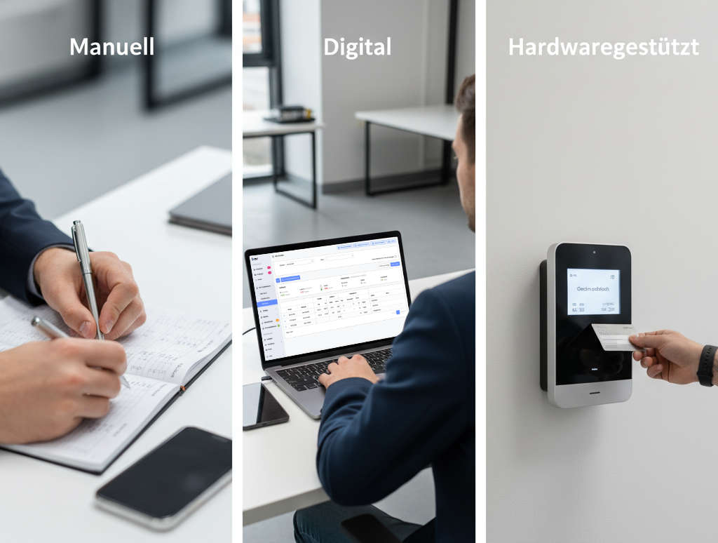Zeiterfassung nach Methode